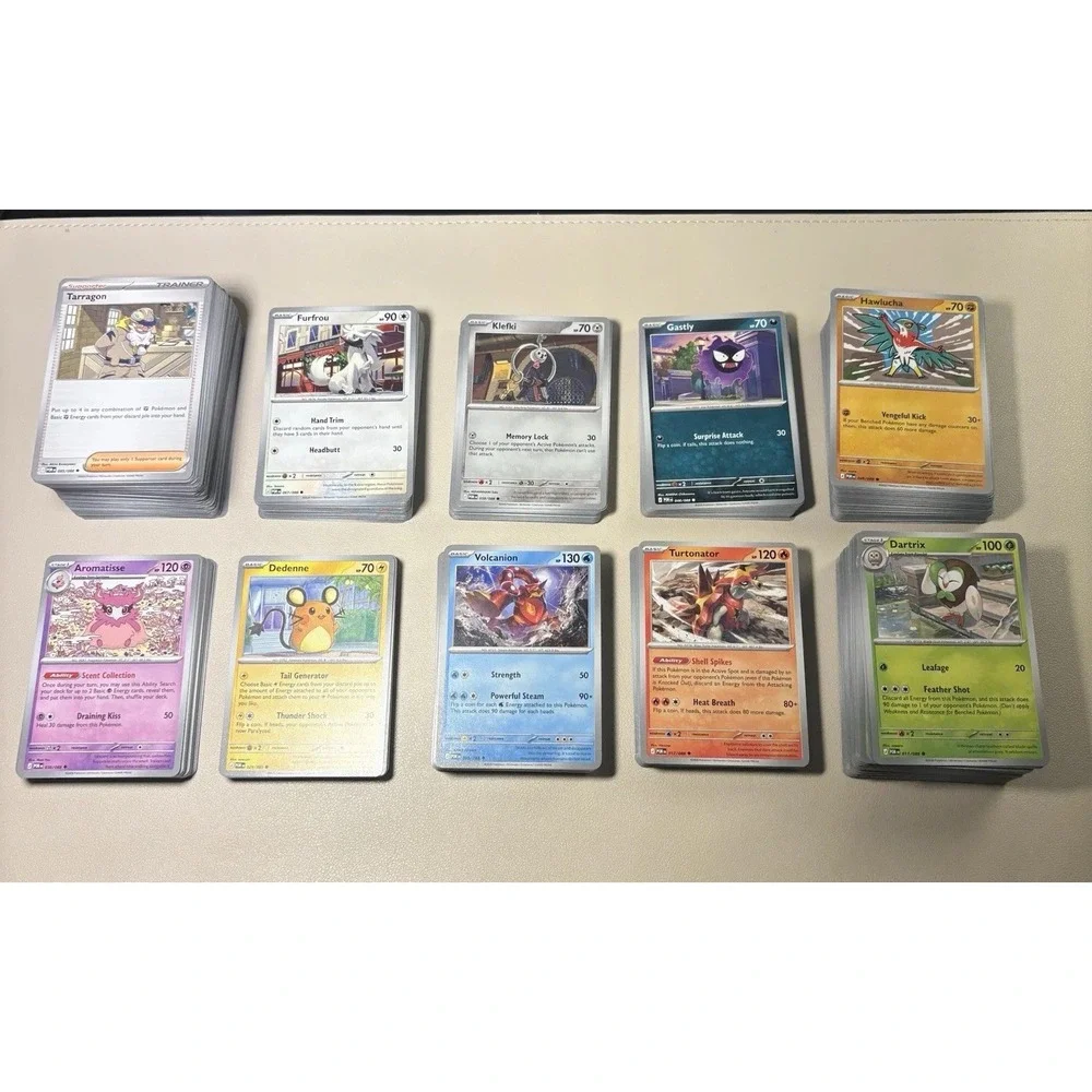 Perfect Order Sorted Bulk Lot Of 580 Standard Base Cards No Holos No Ex